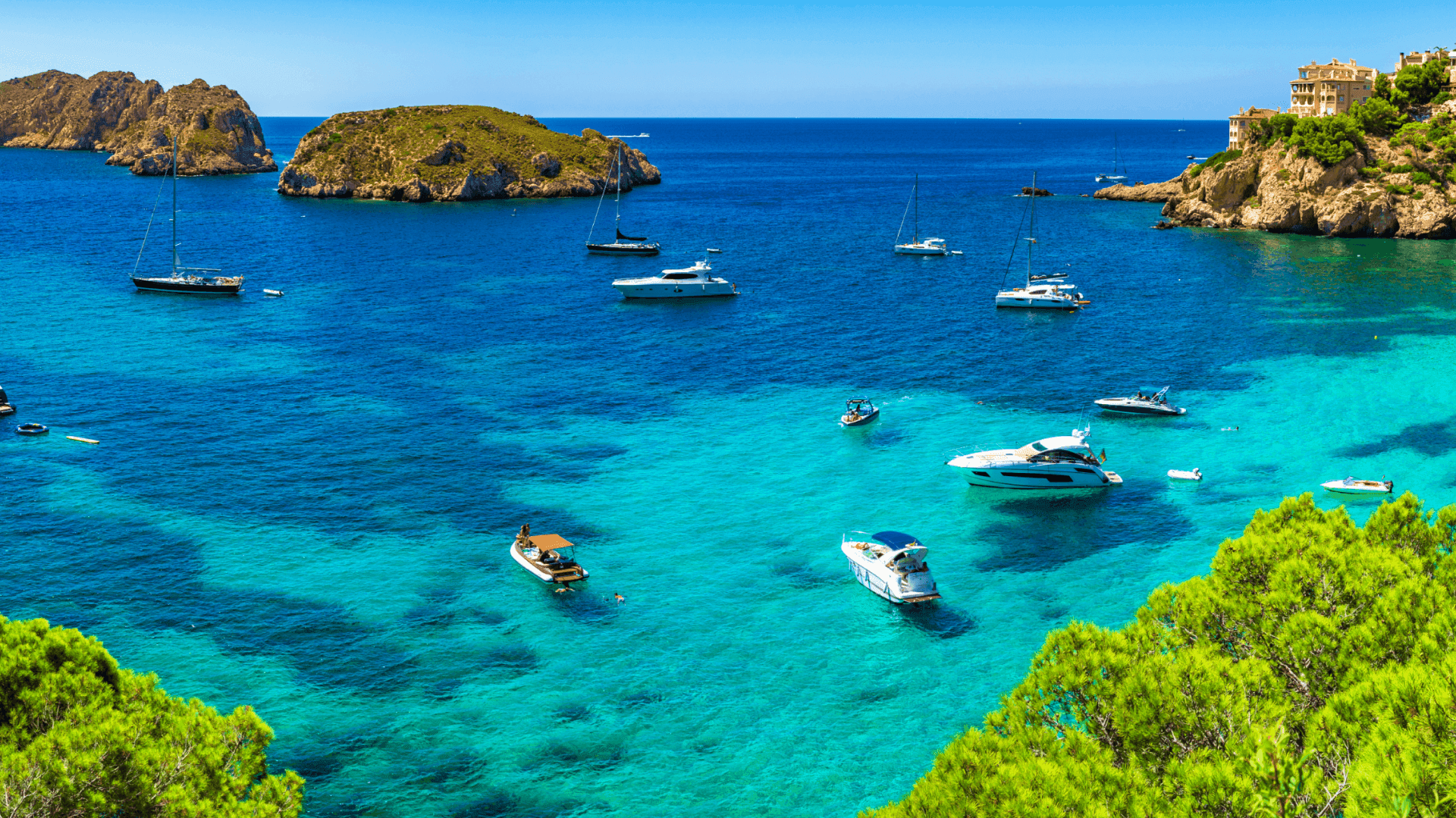 SAILING IN THE BALEARICS